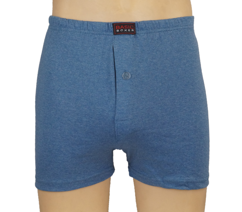 BASIC 3-PACK WIJDVALLENDE HEREN BOXERSHORTS GEKLEURD