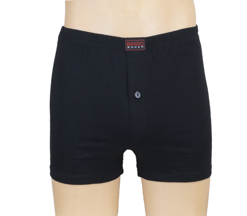 BASIC 3-PACK WIJDVALLENDE HEREN BOXERSHORTS GEKLEURD