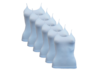 Beeren Ondergoed 6-PACK DAMES HEMDEN BLUE