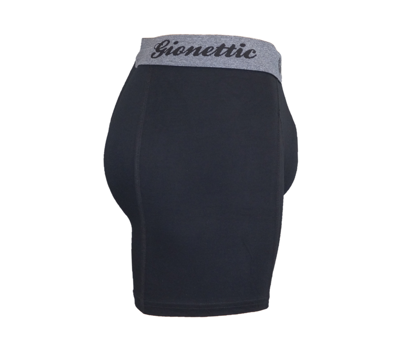 3-PACK GIONETTIC BAMBOE HEREN BOXERSHORTS ZWART