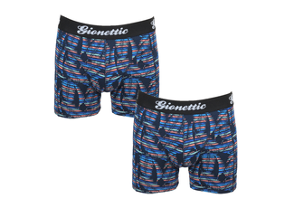 Gionettic 2-PAK HEREN BOXERSHORTS MET PRINT PALM Gionettic 2-PAK HEREN BOXERSHORTS MET PRINT PALM