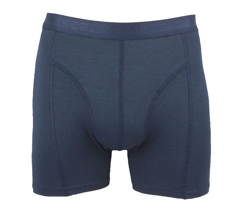 Boru Bamboe heren Boxershort Marine 3-pack