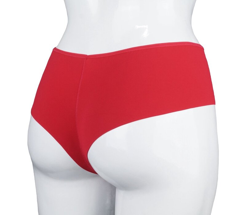 Avet dames Brazilian hipster 34444 microfiber Rood