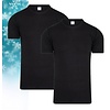 2-PACK THERMO HEREN HEMD MET K.M. ZWART