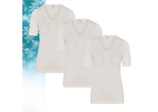 Beeren Ondergoed 3-PACK THERMO DAMES SHIRT MET K.M. WOLWIT Beeren Ondergoed 3-PACK THERMO DAMES SHIRT MET K.M. WOLWIT