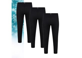 Beeren Ondergoed 3- PACK UNISEX THERMO PANTALON ZWART Beeren Ondergoed 3- PACK UNISEX THERMO PANTALON ZWART
