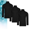 Beeren Ondergoed 3-PACK UNISEX THERMO COLSHIRT MET L.M. ZWART