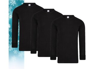 Beeren Ondergoed 3-PACK THERMO HEREN HEMD MET L.M. ZWART Beeren Ondergoed 3-PACK THERMO HEREN HEMD MET L.M. ZWART