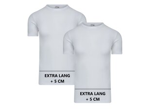 Beeren Ondergoed 2-PACK EXTRA LANG HEREN T-SHIRT MET O-HALS M3000 WIT Beeren Ondergoed 2-PACK EXTRA LANG HEREN T-SHIRT MET O-HALS M3000 WIT