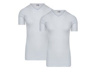 Beeren Ondergoed 2-PACK EXTRA LANG HEREN T-SHIRT MET V-HALS M3000 WIT Beeren Ondergoed 2-PACK EXTRA LANG HEREN T-SHIRT MET V-HALS M3000 WIT