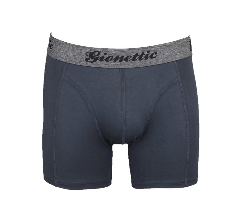 6-PACK GIONETTIC BAMBOE HEREN BOXERSHORTS ANTRACIET