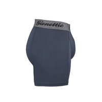 9-PACK GIONETTIC BAMBOE HEREN BOXERSHORTS ANTRACIET