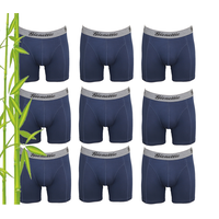 9-PACK GIONETTIC BAMBOE HEREN BOXERSHORTS MARINE