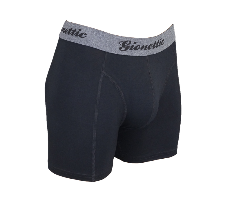 9-PACK GIONETTIC BAMBOE HEREN BOXERSHORTS ZWART