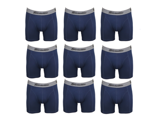 Gionettic 9-PACK GIONETTIC MODAL HEREN BOXERSHORTS MARINE Gionettic 9-PACK GIONETTIC MODAL HEREN BOXERSHORTS MARINE