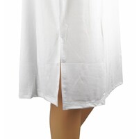 J&C DAMES ONDERROK LANG (65CM) WIT