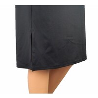 J&C DAMES ONDERROK LANG (65CM) ZWART