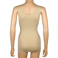 6407 J&C DAMES HEMD CORRIGEREND MET KANT HUID