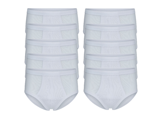 Beeren Ondergoed 10-pack Beeren Heren Slips M3000 Wit Beeren Ondergoed 10-pack Beeren Heren Slips M3000 Wit