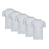 Beeren Ondergoed Beeren Heren T-shirt met ronde hals M3000 Wit Bundel van 5