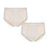 Beeren Ondergoed Beeren 2-pack Heren slip met gulp M3000 Beige