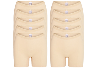 Beeren Ondergoed Beeren Ondergoed Dames Boxer Softly Huidskleur Bundel van 5x 2-pack Beeren Ondergoed Beeren Ondergoed Dames Boxer Softly Huidskleur Bundel van 5x 2-pack
