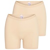 Beeren Ondergoed Beeren 2-pack Dames boxershort softly met lange pijp Beige