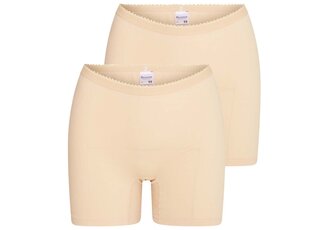Beeren Ondergoed Beeren 2-pack Dames boxershort softly met lange pijp Beige Beeren Ondergoed Beeren 2-pack Dames boxershort softly met lange pijp Beige