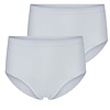 Beeren 2-pack Dames heupslip (Midi) Briljant Wit