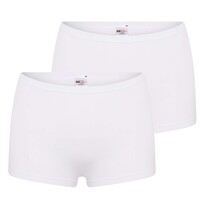 Beeren 2-pack Dames boxershort Comfort Feeling Wit