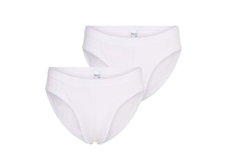 Beeren Ondergoed Beeren 2-pack Heren slip Comfort Feeling Wit Beeren Ondergoed Beeren 2-pack Heren slip Comfort Feeling Wit