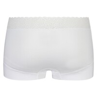 RJ Bodywear Pure Color Lace Dames Short Wit