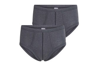 Beeren Ondergoed Beeren 2-pack Heren slip met gulp M55 Zwart Beeren Ondergoed Beeren 2-pack Heren slip met gulp M55 Zwart