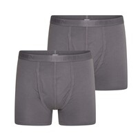 Beeren 2-pack Heren boxershort Dylan Grijs