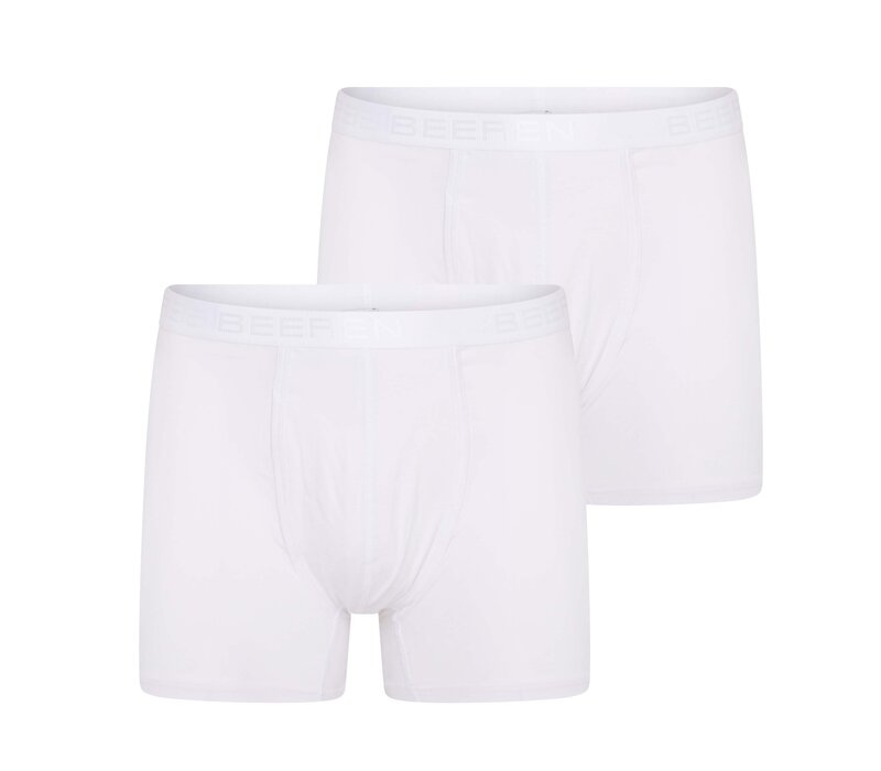 Beeren 2-pack Heren boxershort Dylan Wit