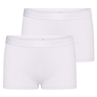 Beeren 2-pack Meisjes boxershort Comfort Feeling Wit