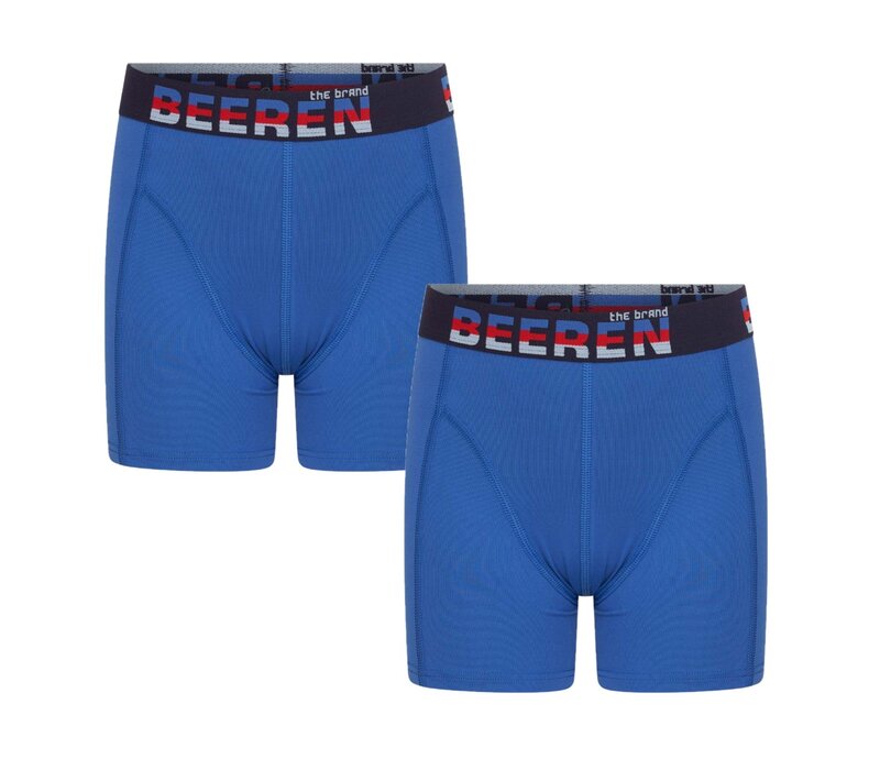 Beeren 2-pack Jongens boxershort Elegance Turkish Sea (Blauw)