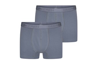 Beeren Ondergoed Beeren 2-pack Heren boxershort Rolf Grijs Beeren Ondergoed Beeren 2-pack Heren boxershort Rolf Grijs
