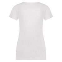 5-PACK DAMES T-SHIRT MET O-HALS EN KORTE MOUW M3000 WIT