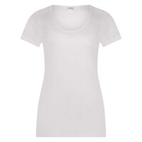 2-PACK DAMES T-SHIRT MET O-HALS EN KORTE MOUW M3000 WIT