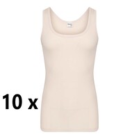 Beeren Ondergoed Heren  Singlets M3000 Beige Bundel van 10