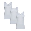 Beeren Ondergoed Heren Singlets M3000 Wit Bundel van 3