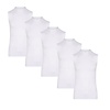 Beeren Ondergoed 5-pack  Bundel Beeren Heren Mouwloze shirts Comfort Feeling Wit
