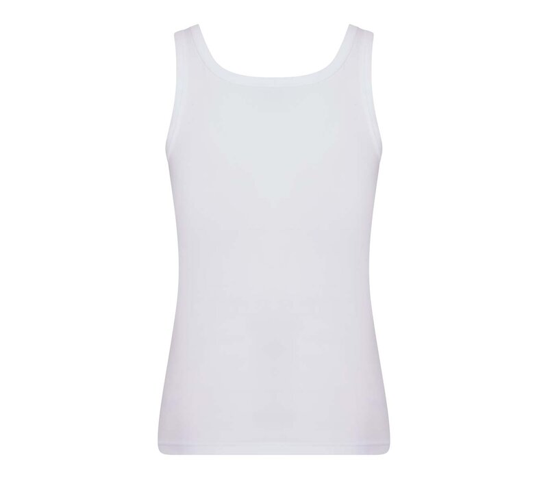 Beeren Heren singlet Beeren Young Wit (zachte micro stof)