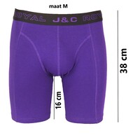 EEN ZEER LUXE EN ELASTISCHE HERENBOXERSHORT MET LANGE PIJPEN