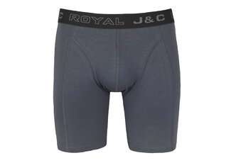 J&C Underwear HERENBOXERSHORT MET LANGE PIJPEN GRIJS J&C Underwear HERENBOXERSHORT MET LANGE PIJPEN GRIJS