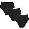 3-PAK DAMES TAILLESLIP H301 ZWART