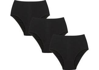 J&C Underwear 3-PAK DAMES TAILLESLIP H301 ZWART J&C Underwear 3-PAK DAMES TAILLESLIP H301 ZWART