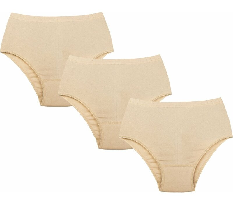 3-PAK DAMES TAILLESLIP H301 HUID