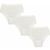 J&C Underwear 3-PAK DAMES TAILLESLIP H301 WIT